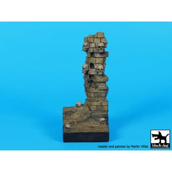 Black Dog FD015 Corner with skulls base