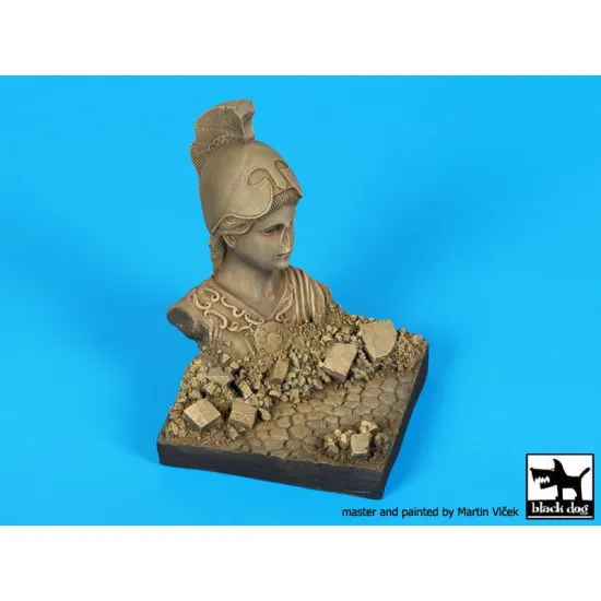 Black Dog FD016 Destroyed statue base