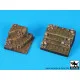 Black Dog Fd019 Stairs With Skulls For 54 Mm Or 1/35 Figures