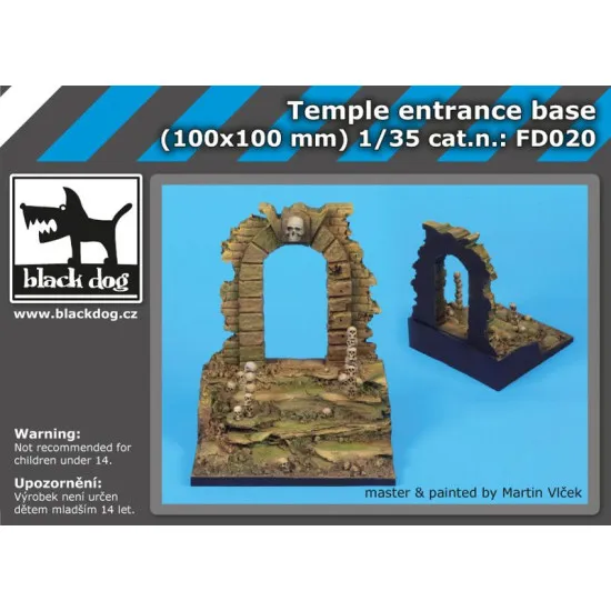 Black Dog FD020 Temple entrance base
