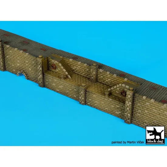 Black Dog S350002 1/350 Seafront accessories set
