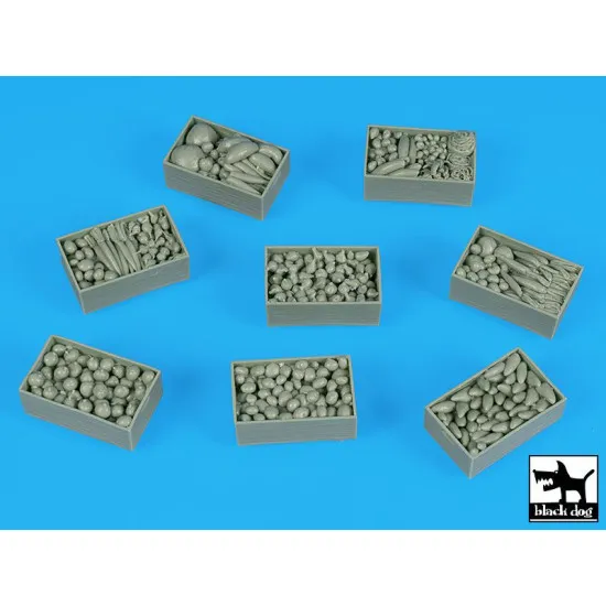 Black Dog T16002 1/16 Food supplies accessories set