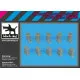 Black Dog T16003 1/16 Oil canister accessories set