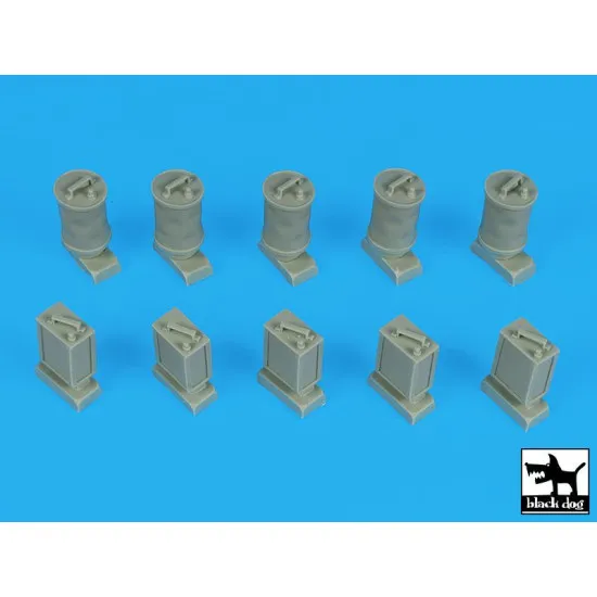 Black Dog T16003 1/16 Oil canister accessories set