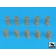 Black Dog T16003 1/16 Oil canister accessories set