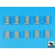 Black Dog T16003 1/16 Oil canister accessories set