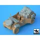 Black Dog T35002 1/35 Kubelwagen type 82 for Tamiya kit, 15 resin parts
