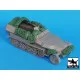 Black Dog T35018 1/35 Sdkfz 251 C accessories set for Dragon