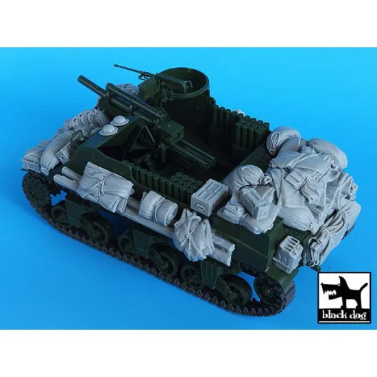 Black Dog T35022 1/35 British Priest accessories set for Academy