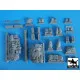 Black Dog T35022 1/35 British Priest accessories set for Academy