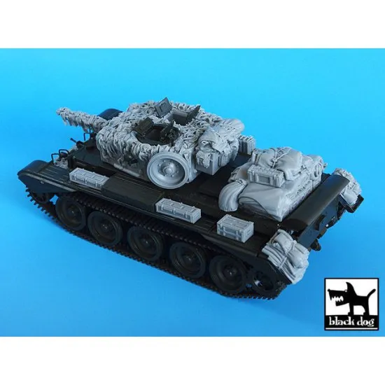 Black Dog T35023 1/35 Cromwell hessian tape camo net for Tamiya