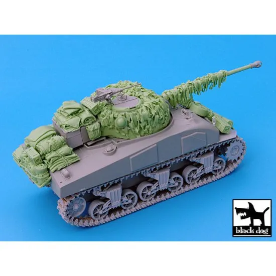 Black Dog T35028 1/35 British Sherman Firefly hessian tape camo net for Dragon