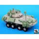 Black Dog T35038 1/35 USMC LAV A2 accessories set for Trumpeter