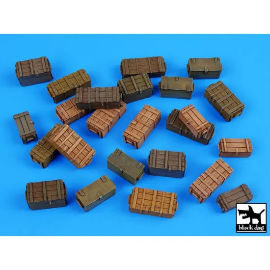 Black Dog T35040 1/35 Universal ammo boxes