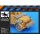Black Dog T35043 1/35 German Steyr 1500A accessories set forTamiya
