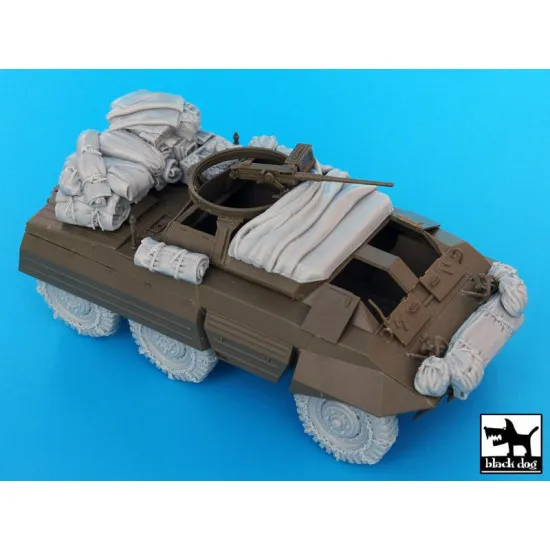 Black Dog T35047 1/35 US M 20 big accessories set for Tamiya