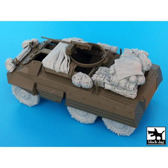 Black Dog T35047 1/35 US M 20 big accessories set for Tamiya