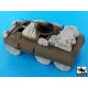 Black Dog T35047 1/35 US M 20 big accessories set for Tamiya