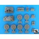 Black Dog T35047 1/35 US M 20 big accessories set for Tamiya