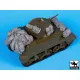 Black Dog T35056 1/35 M5A1 accessories set for Tamiya