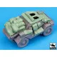 Black Dog T35061 1/35 Dingo Mk III Scot car accessories set for Mini Art