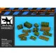 Black Dog T35067 1/35 Universal modern plastic boxes accessories set