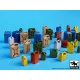 Black Dog T35068 1/35 Moder plastic cans accessories set