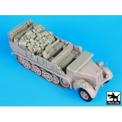 Black Dog T35072 1/35Sd.Kfz 8 big accessories set for Trumpeter