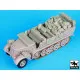 Black Dog T35072 1/35Sd.Kfz 8 big accessories set for Trumpeter