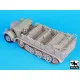Black Dog T35073 1/35 Sd.Kfz 7 accessories set for Trumpeter