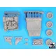 Black Dog T35074 1/35 Krupp Protze big accessories set for Tamiya