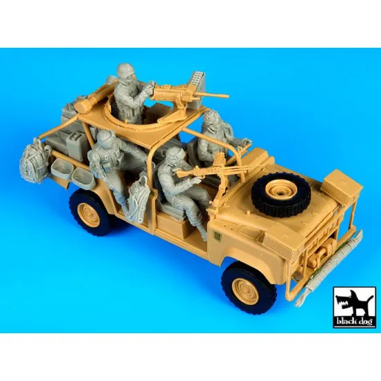 Black Dog T35079 1/35 US RSOV Rangers plus crew 4fig. for Hobby Boss