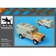 Black Dog T35086 1/35 Landrover Defender Snatch conversion set for Hobby Boss