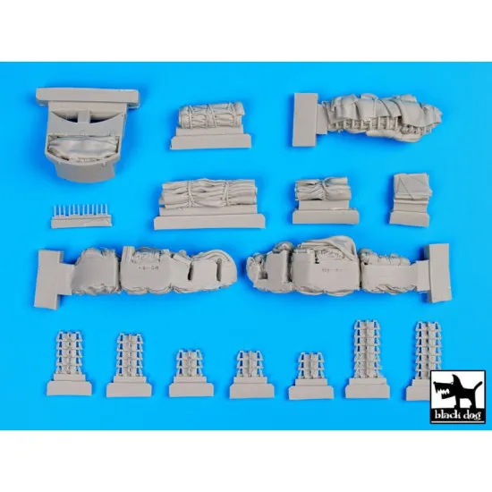 Black Dog T35087 1/35 Pz Kpfw IV Ausf J accessories set for Dragon