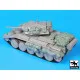 Black Dog T35090 1/35 Crusader Mk I accessories set for Italeri