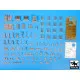 Black Dog T35101 1/35 M 109 A2 interior accessories set for AFV