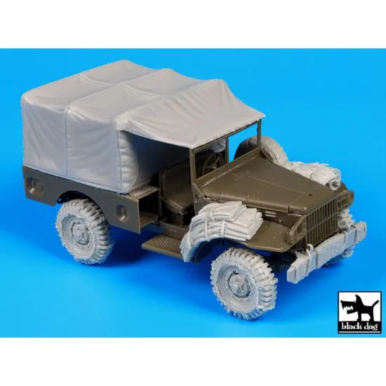 Black Dog T35102 1/35 US Dodge accessories set for AFV