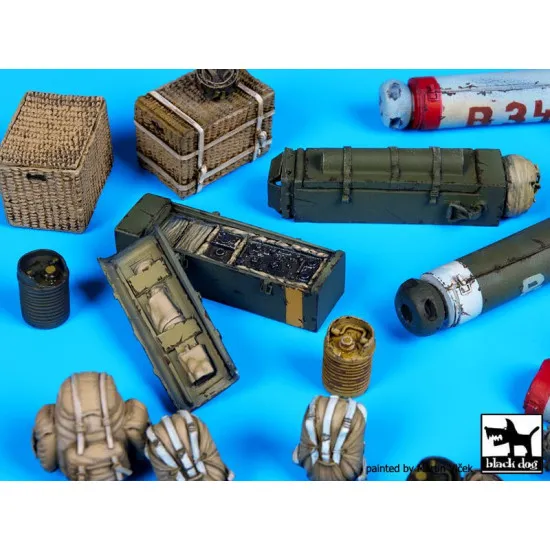 Black Dog T35107 1/35 British paratrooper equipment accessories set