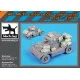 Black Dog T35108 1/35 AEC Mk II armoured car accessories set for Mini Art