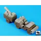 Black Dog T35111 1/35 British para Jeep after drop accessories set for Bronco