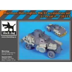 Black Dog T35113 1/35 Marmon -Herrington Mk II accessories set for IBG Models