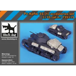 Black Dog T35115 1/35 Pz Kpfw 35 /t / accessories set for Academy