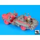 Black Dog T35117 1/35 Land Rover Pink Panther accessories set for Italeri