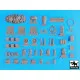 Black Dog T35122 1/35 M-109 A6 Paladin accessories set for AFV