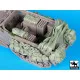 Black Dog T35125 1/35 M 4 mortar carrier accessories set N for Dragon