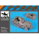 Black Dog T35132 1/35 Sd.Kfz 250/3 Greif for Dragon