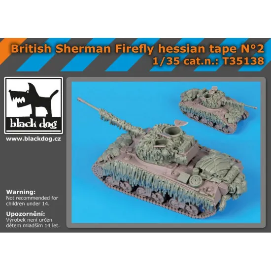 Black Dog T35138 1/35 British Sherman Firefly hessian tape N for Dragon