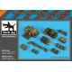 Black Dog T35141 1/35 Tentage+bedrols N