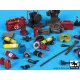 Black Dog T35144 1/35 Firefighters equipment accessories set