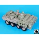 Black Dog T35146 1/35 US Stryker WINT-T B with equip.accessories set for Trumpeter